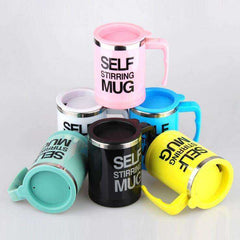 400ml Automatic Self Stirring Mug Stainless Steel Thermal Double Insulated Smart Cup - Awakening Aesthetics