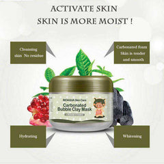 Skin Care Nutrition Repair Facial Masks Carbonated Bubble Clay Moisturizing Cream