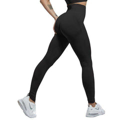 Slim High Waist Bubble Butt Push Up Seamless Fitness Women Pants and Leggings