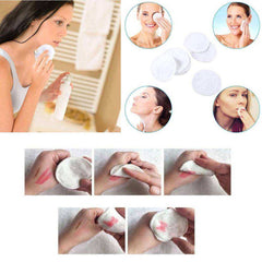 Washable Makeup Cotton Pads Bamboo Fiber Facial Skin Cleanser