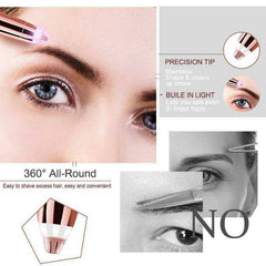 Portable Electric Eyebrow Hair Remover Epilator