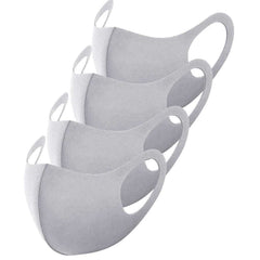 4pc Adult Washable Mouth Caps Reusable Protection Face Mask - Awakening Aesthetics