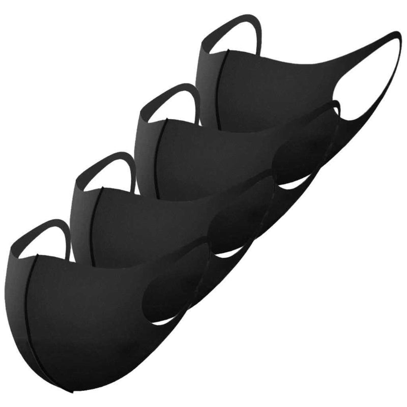 4pc Adult Washable Mouth Caps Reusable Protection Face Mask - Awakening Aesthetics
