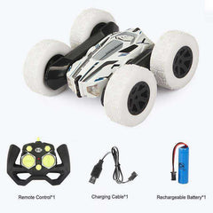4WD 2.4G Radio Remote Control Double Side Stunt 360° Reversal Cars - Awakening Aesthetics