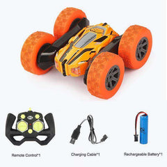 4WD 2.4G Radio Remote Control Double Side Stunt 360° Reversal Cars - Awakening Aesthetics