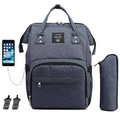 USB Maternity Wet Bag Waterproof Large Capacity Backpack