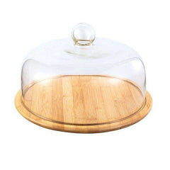Lead-Free Food Cake Fruit Grade Transparent Dustproof  Glass Cover
