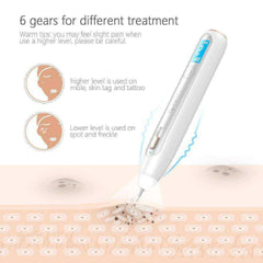 Portable LCD Skin Laser Plasma Pen