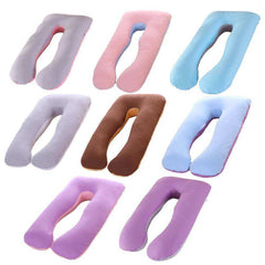 U Shape Pure Cotton Pregnant Full Body Support Pillow