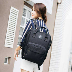 USB Diaper Bag Baby Care Large Capacity Maternity Waterproof Backpack