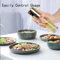 Kitchen Stainless Steel Bottle Pump Olive Oil Sprayer