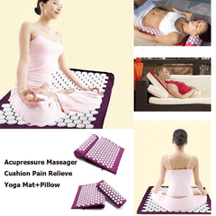 Acupressure Massage Back Body Pain Spike Yoga Mat