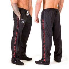 Mens New Fashion Fitness Workout Sport Loose Striped Sweatpants Joggers