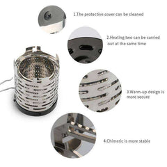 New Mini Heating Stove Cap Outdoor Travel Camping Equipment