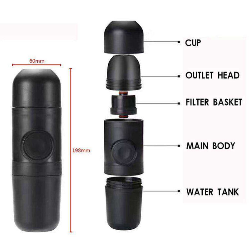 Mini Coffee Machine Manual Handheld Espresso Coffee Maker