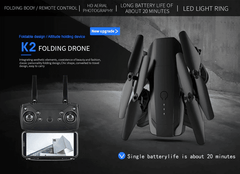 High Quality Foldable Drone Dual 4k & 1080p Hd Camera Quad Copter