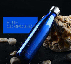 Double-Wall Stainless Steel Insulated Vacuum Thermos Water Bottle