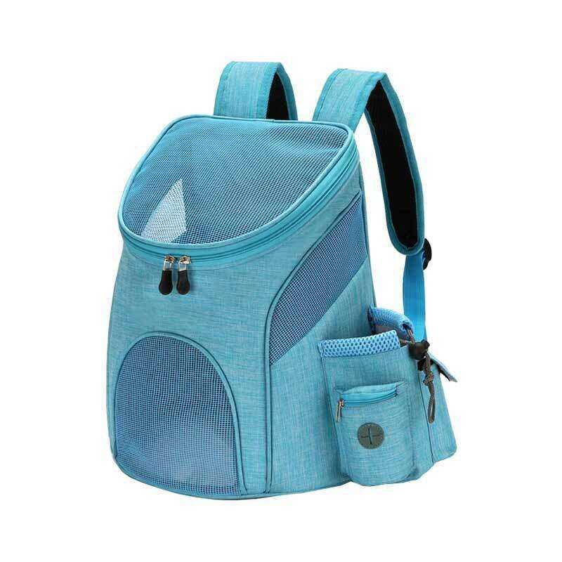 Portable Mesh Dog Bag Backpack