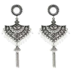 Egypt Vintage Silver Alloy Earrings for Women