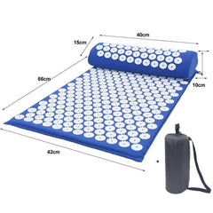 Relieves Stress Acupressure Massager Cushion Yoga Mat