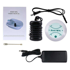 Foot Spa Detox Machine Ion Heavy Metal Portable Bubble Cleanse Kit (No Basin)