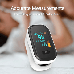 Portable Medical Digital Finger Pulse Oximeter Heart Monitor
