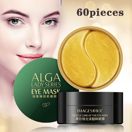 60Pcs Collagen Eye Mask Natural Moisturizing Gel