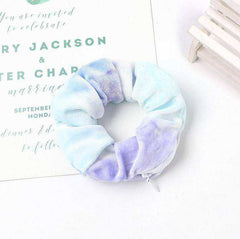 New Korea 2020 Fashion Girls Zipper Headwear Ponytail Holders Hair Accessories