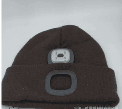 Unisex LED Lighted Knitted Beanie Cap Warm Winter