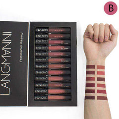 Long Lasting Waterproof Matte Velvet Lipstick Set