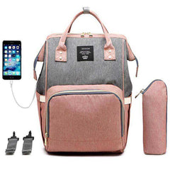 USB Maternity Wet Bag Waterproof Large Capacity Backpack