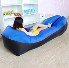Adult Beach Lounge Chair Fast Folding Waterproof Inflatable Air Bed