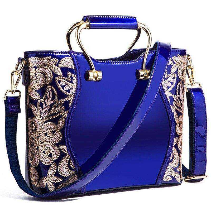 New Style Luxury Sequins Leather Bag