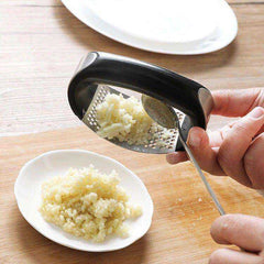 Stainless Steel Manual Curve Fruit Vegetable Garlic Chopping Tools
