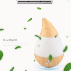 16 Color LED Night Light Ultrasonic Air Purifier Mist Maker Bluetooth Speaker