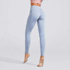 Aesthetic Yoga Pants Patchwork Fitness Athletic Leggings For Women