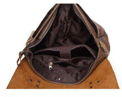 Men's Vintage Handbag Genuine Leather Shoulder Bag