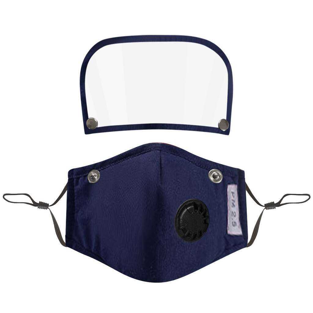 Adults Dustproof Protective Face Mask Eyes Shield With Filters - Awakening Aesthetics