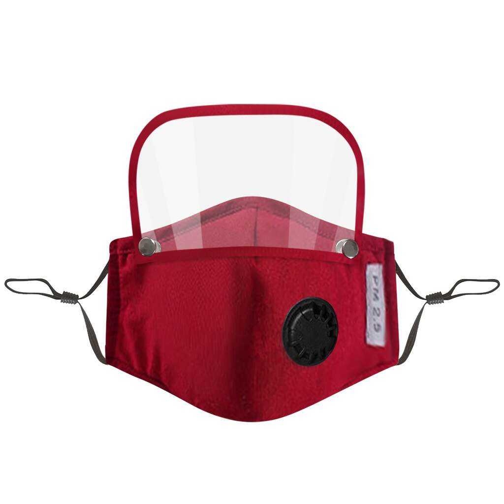 Adults Dustproof Protective Face Mask Eyes Shield With Filters - Awakening Aesthetics