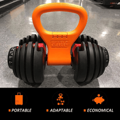 Unisex Adjustable Workout Kettle Bell Grip Dumbbell Equipment