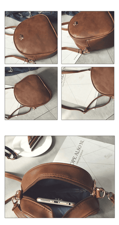 Fashion Women's Leather Shoulder and Hand Messenger Bag