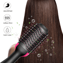 Professional Electric Comb Hair Dryer Straightener Curler