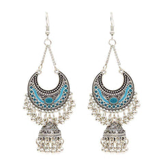 Egypt Vintage Silver Alloy Earrings for Women