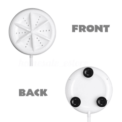 2 in 1 Portable Mini Washing Machine Ultrasonic Washer