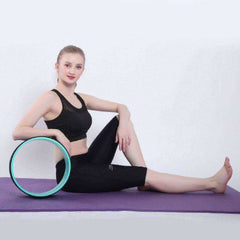 Yoga Circles Pilates Waist Shape Bodybuilding Fitness Roller Wheel