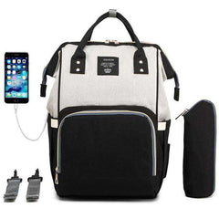 USB Maternity Wet Bag Waterproof Large Capacity Backpack