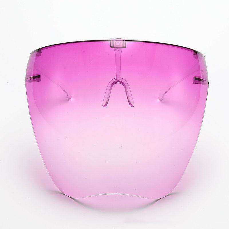 Colorful Transparent Protective Antidust Mask Full Face Shield - Awakening Aesthetics