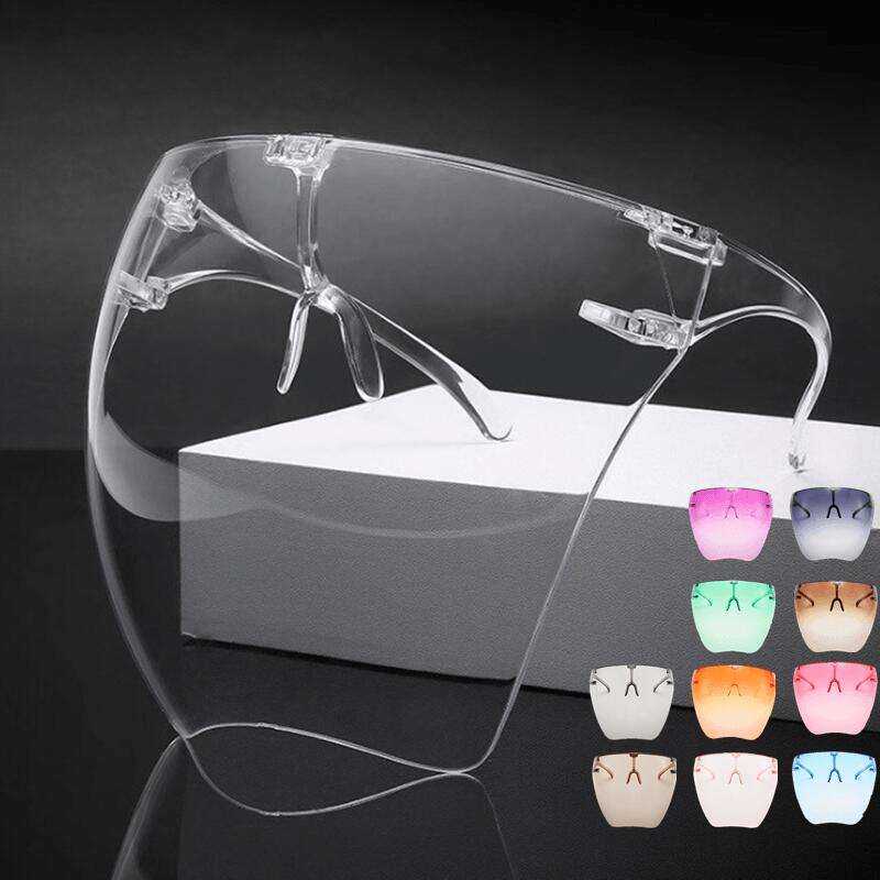 Colorful Transparent Protective Antidust Mask Full Face Shield - Awakening Aesthetics