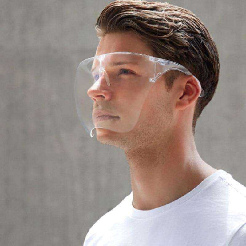 Colorful Transparent Protective Antidust Mask Full Face Shield - Awakening Aesthetics