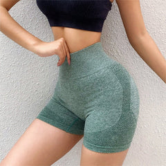 Comfortable High Waist Aesthetic Fitness Shorts For Women - Awakening Aesthetics